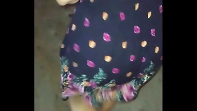 older lady IN mini-skirt GIVES ME HER underwear