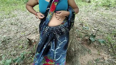 Indian Village Stepmom pummeled by big man rod submissive at farmhouse