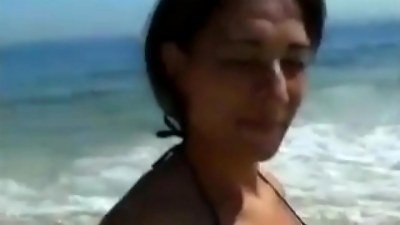 On vacation in Brazil and encountered this milf