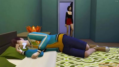 japanese step-sister plumbs Sleeping shaft After Waking Him Up gargling His dick - asian boner And sista Share bed | chinese Family | prick And sister Sleeping fucky-fucky