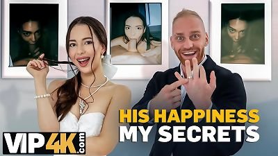 VIP4K. Bride's tiny affair finished up as a wedding ass-fuck