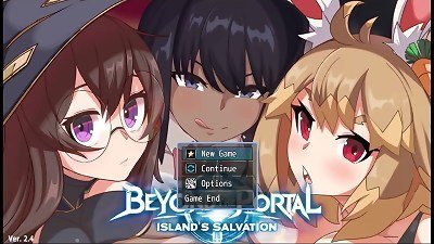 Beyond the Portal Island's Salvation [ hentai Game ] Ep.1 first TIME and jizz twice inside her bunnygirl pussy !